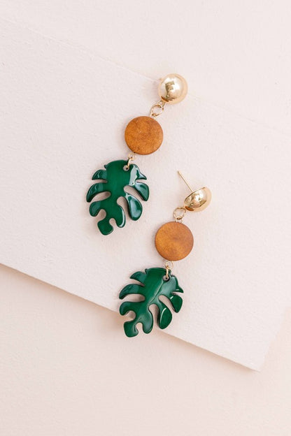 Tropical Vacation Dangle Earrings