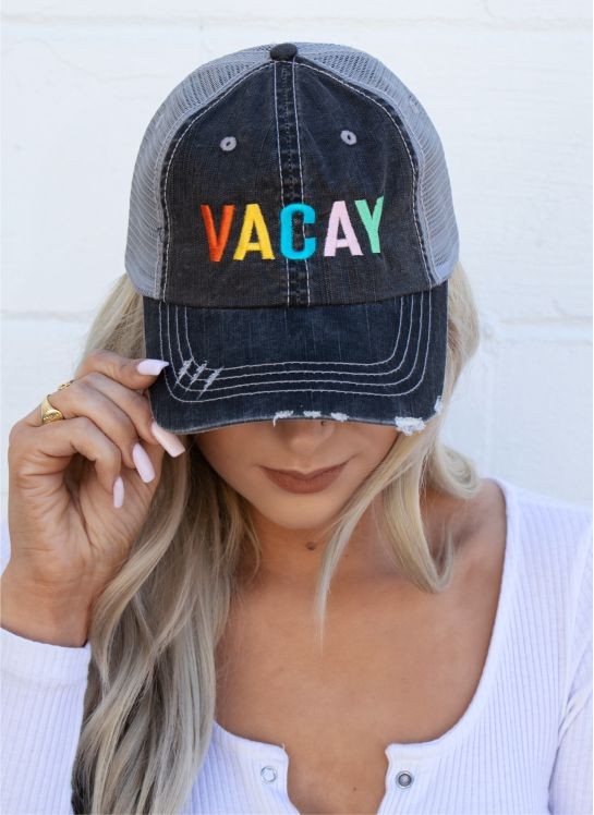 VACAY Embroidered Hat