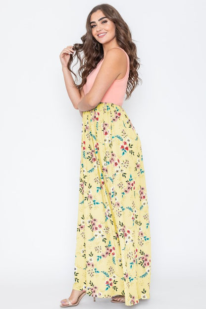 Summer Floral Maxi Dress