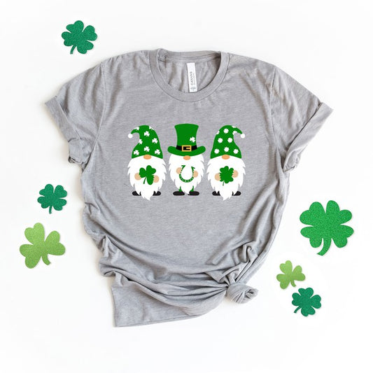 St. Patrick's Gnomes Short Sleeve Graphic Tee