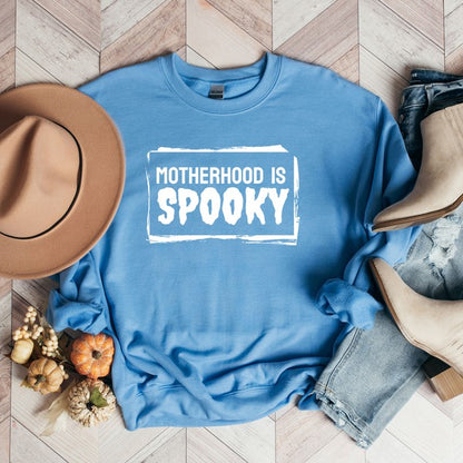 Motherhood Is Spooky Graphic Sweatshirt