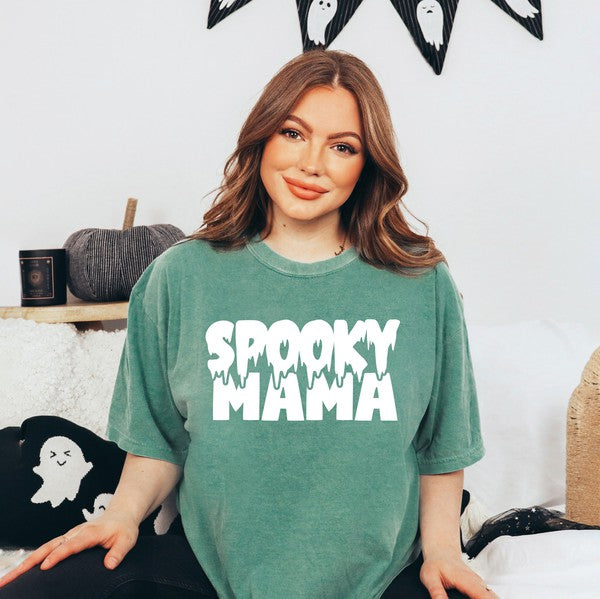 Spooky Mama Garment Dyed Tee