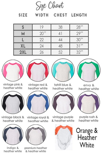 Easter XOXO Original Love Letters Raglan